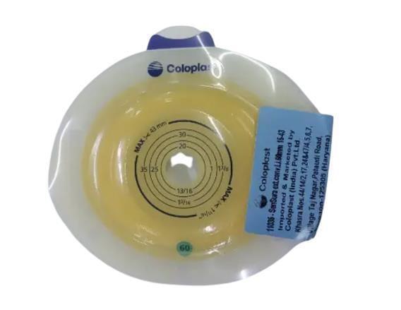 11035 калоприймач стом.2 комп.SenSura Click Xpro (СенСура Клік Ікспро) №5 пласт.Конвек.Лайт вуш.д / пояс.флан.60мм р.д / вир.15-43мм